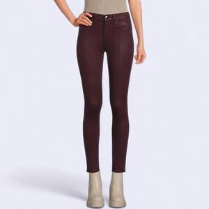 Joe’s Jeans Burgundy Skinny Pants